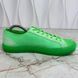 Tattoo Monogram Neon Green Fabric Sneaker