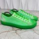 Tattoo Monogram Neon Green Fabric Sneaker