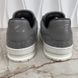 LV Trainer Sneakers Grey Wool Flannel