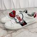 Ace Sneakers Blind For Love Patch Web White Leather