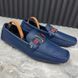 Monte Carlo men's moccasins blue