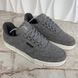 LV Trainer Sneakers Grey Wool Flannel