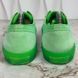 Tattoo Monogram Neon Green Fabric Sneaker