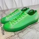Tattoo Monogram Neon Green Fabric Sneaker