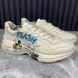 Rhyton Sneaker Donald Duck Printed Beige Leather