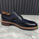 Voltaire Wingtip Derby Blue Denim Leather