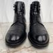 Monogram Combat Boots Perforated Black Leather