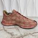 Run Interlocking GG Supreme Red Sneaker Canvas