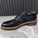 Voltaire Wingtip Derby Blue Denim Leather