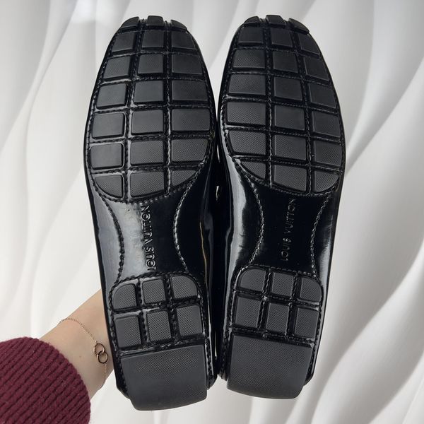 Monte Carlo Moccasins Black Patent Leather