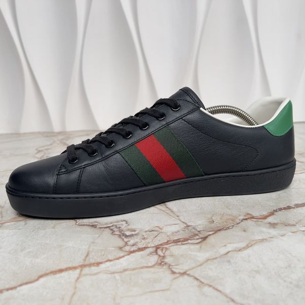 Ace Web Freya Hartas Sneakers Black Leather