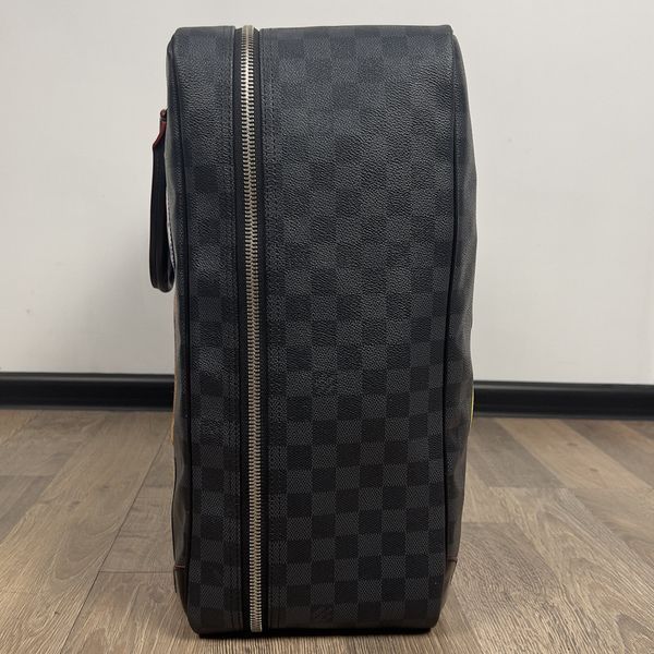 Sirius 55 Damier Boston Bag валіза з патчами із зображенням Альп 3428 фото