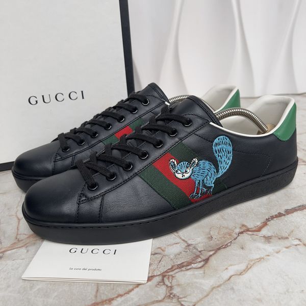 Ace Web Freya Hartas Sneakers Black Leather