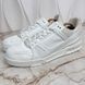 LV Trainer кросівки білі шкіряні 2711 фото 7