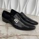 Класичне взуття лофери чорні шкіряні BDSHOES фото 1