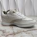 Sneakers Embossed Monogram Ivory Leather