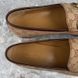 Jordaan Horsebit Loafers GG Signature Beige Ebony Canvas