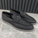 LV Estate Loafers Black Grained Leather