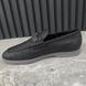 LV Estate Loafers Black Grained Leather