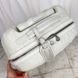 Alexander Mcqueen Spinner Trolley Suitcase Crocodile Embossed Plastic
