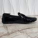 Monte Carlo Moccasins Black Patent Leather