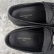 LV Estate Loafers Black Grained Leather