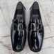 Monte Carlo Moccasins Black Patent Leather