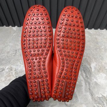 Hockenheim Driving Moccasin Red Leather