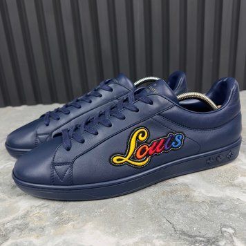 Louis Vuitton Luxembourg blue sneakers