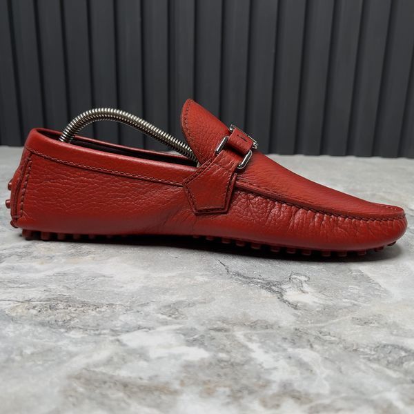 Hockenheim Driving Moccasin Red Leather