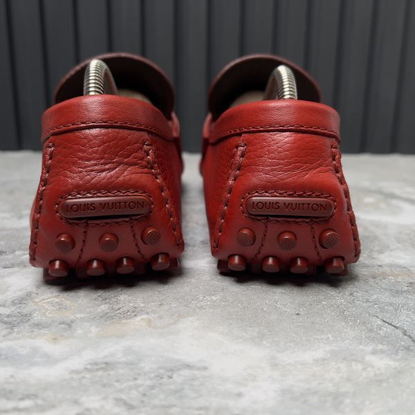 Hockenheim Driving Moccasin Red Leather