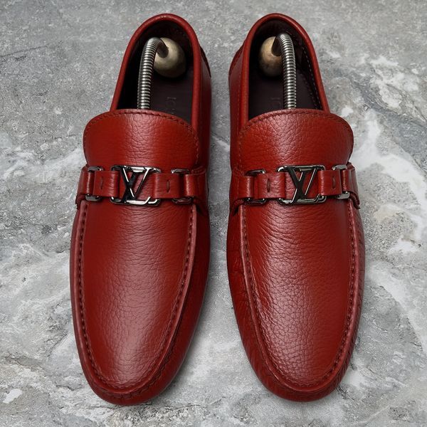 Hockenheim Driving Moccasin Red Leather