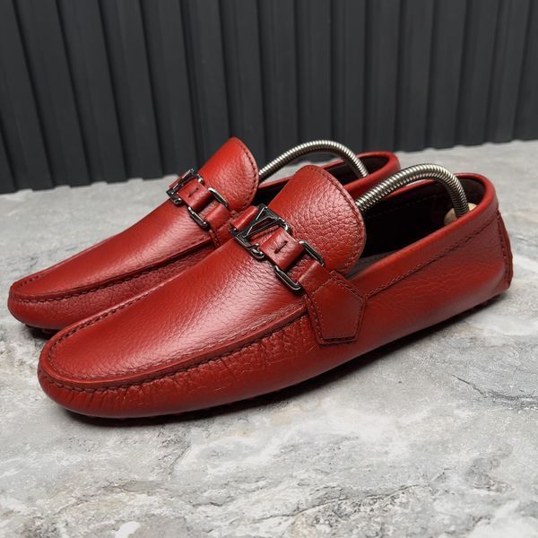 Hockenheim Driving Moccasin Red Leather