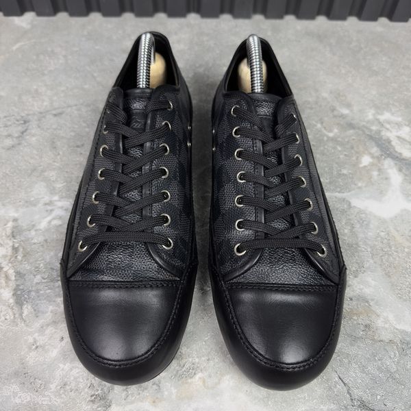 Brooklyn Sneakers Black Damier Leather