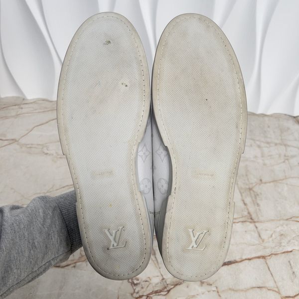 Match Up Sneaker Monogram Gray Canvas