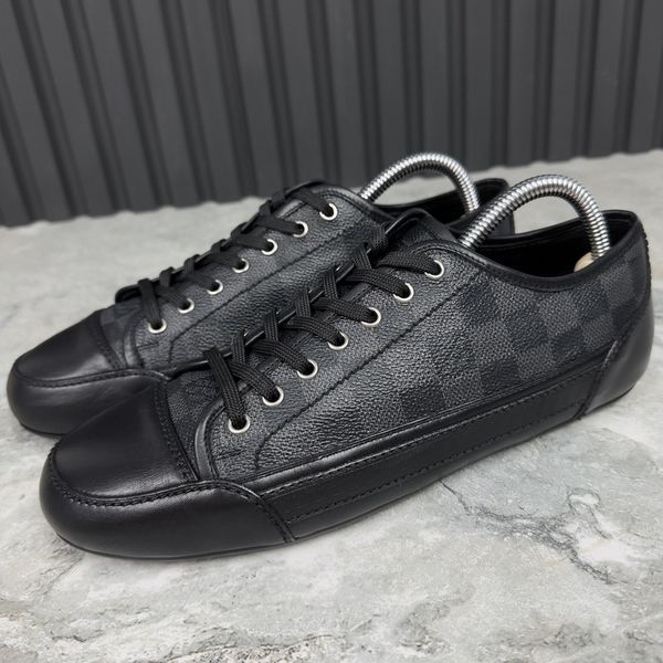 Brooklyn Sneakers Black Damier Leather