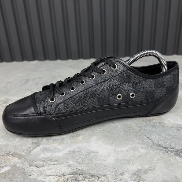 Brooklyn Sneakers Black Damier Leather