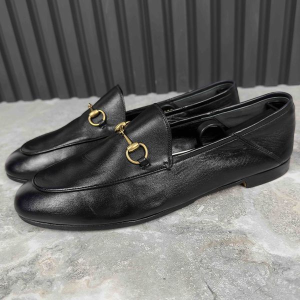 Jordaan Loafers Black Leather