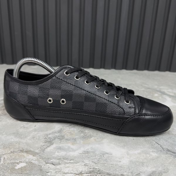 Brooklyn Sneakers Black Damier Leather