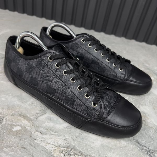 Brooklyn Sneakers Black Damier Leather