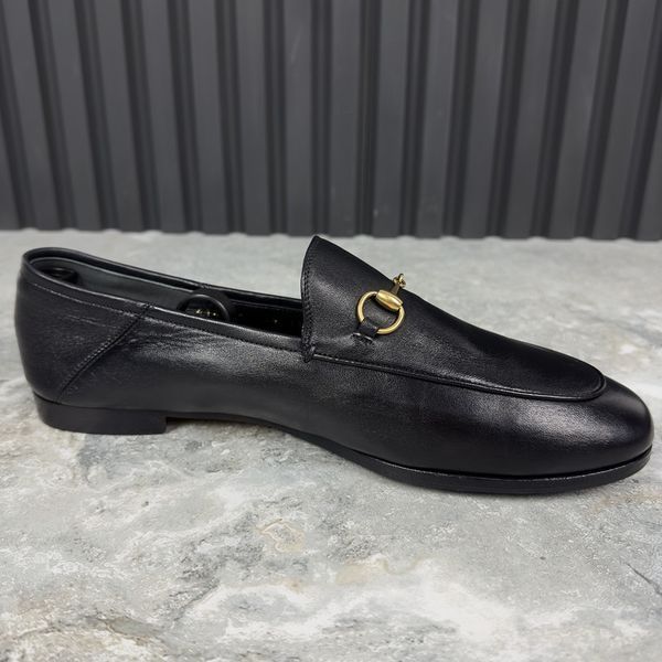 Jordaan Loafers Black Leather
