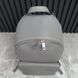 Takeoff Backpack Aerogram Logo Gray Grained Leather
