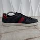 Ace Web Sneakers Gray Monogram Canvas Blue Red Python Heels
