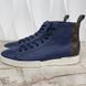 Match Up Sneakers Monogram Blue Canvas Leather