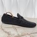 Hockenheim Damier Infini Moccasins Black Leather