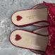 Princetown Horsebit Mules Maxi GG Signature Red Velour