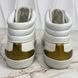Ace Band Graphic Print Sneakers Calfskin White