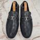 Hockenheim Damier Infini Moccasins Black Leather