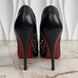Very Lace туфлі-човники чорні шкіряні Laser-Cut CLPUMP фото 8