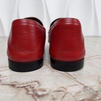 Jordaan Loafers Red leather